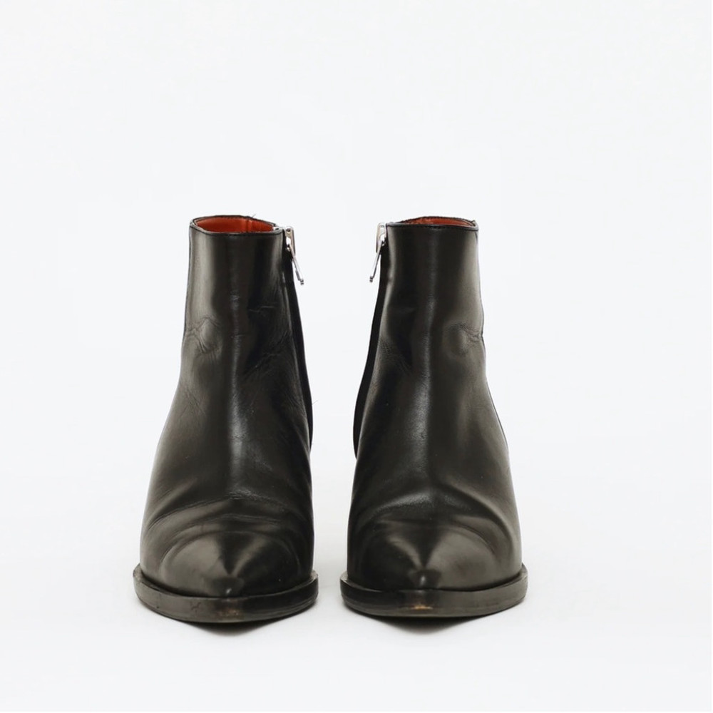 ACNE STUDIOS Cony Wedge Ankle Boots Sz 39 - Picture 3 of 10